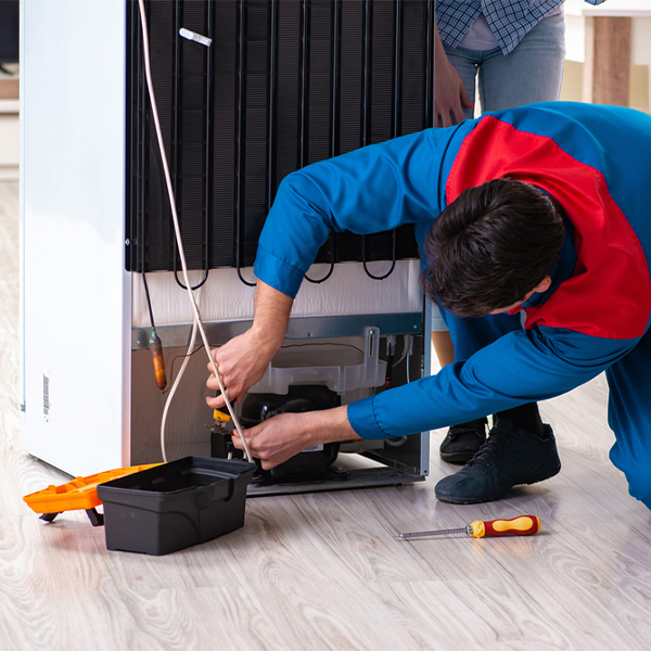 how much do you charge for refrigerator repair services in Clackamas County Oregon